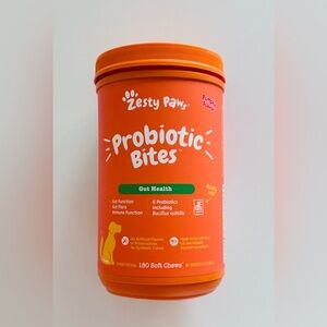 Zesty Paws Probiotic Bites for Dogs 180 chews